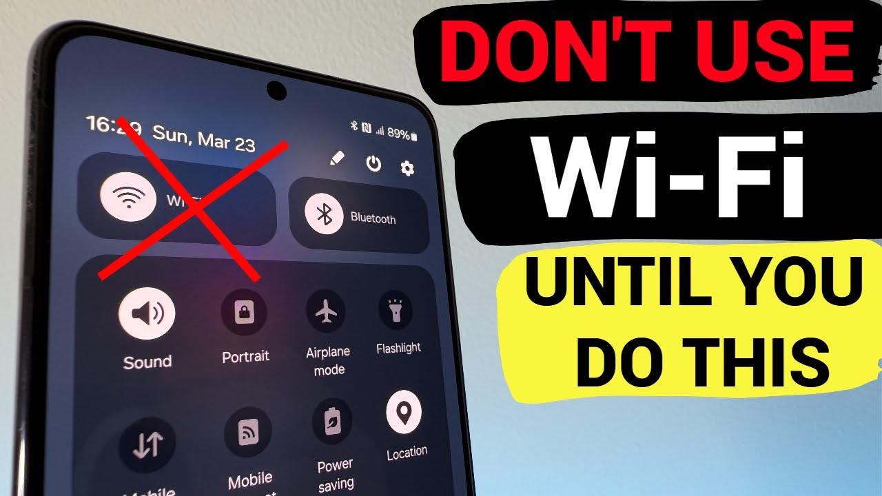 Не используйте Wi-Fi на телефоне, пока не сделаете этого!