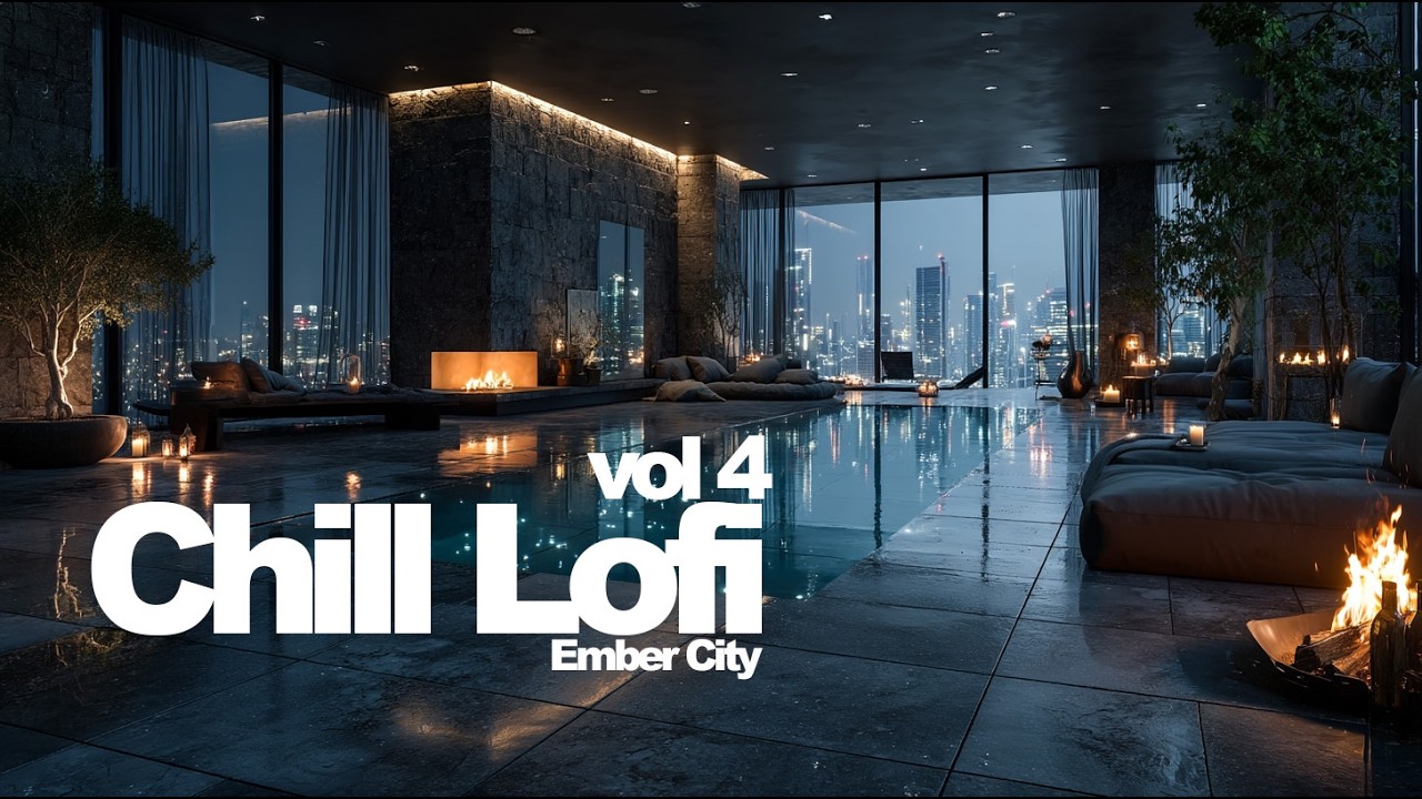 3AM Skyline — Soft Jazz LoFi for Quiet Work | Ember City Vol 4