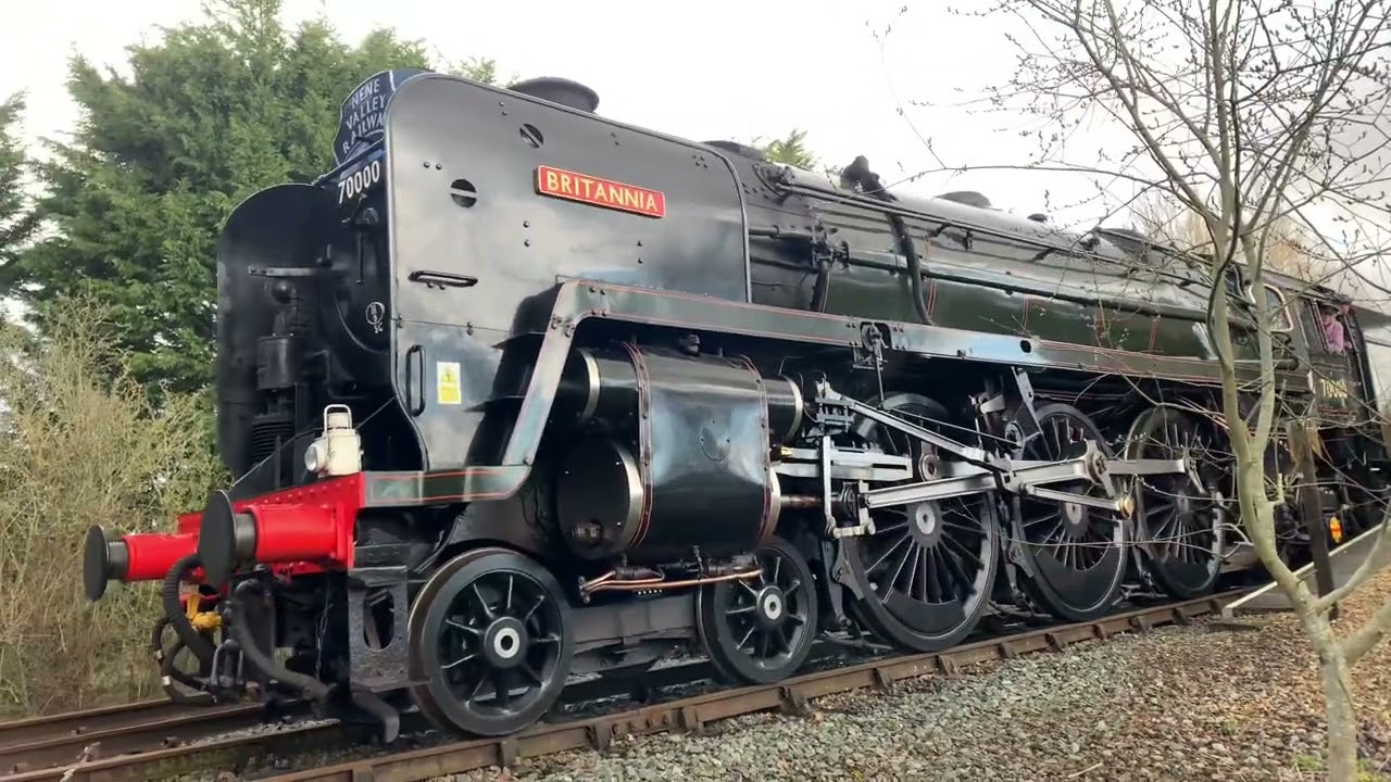 Britannia at the nene valley railway