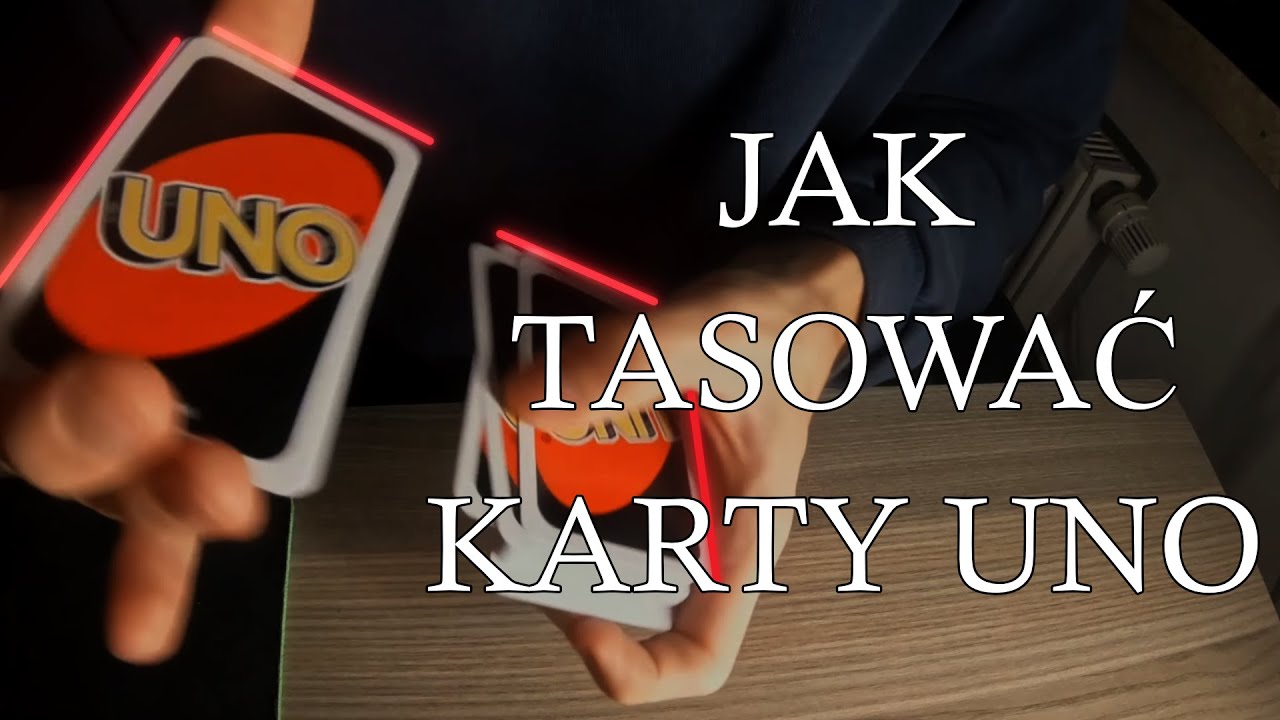 Jak tasować karty UNO? // Overhand Shuffle Poradnik