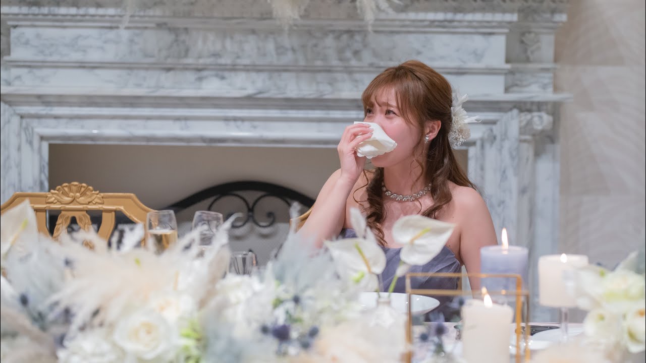 愛を込めて花束を　結婚式新郎からサプライズ