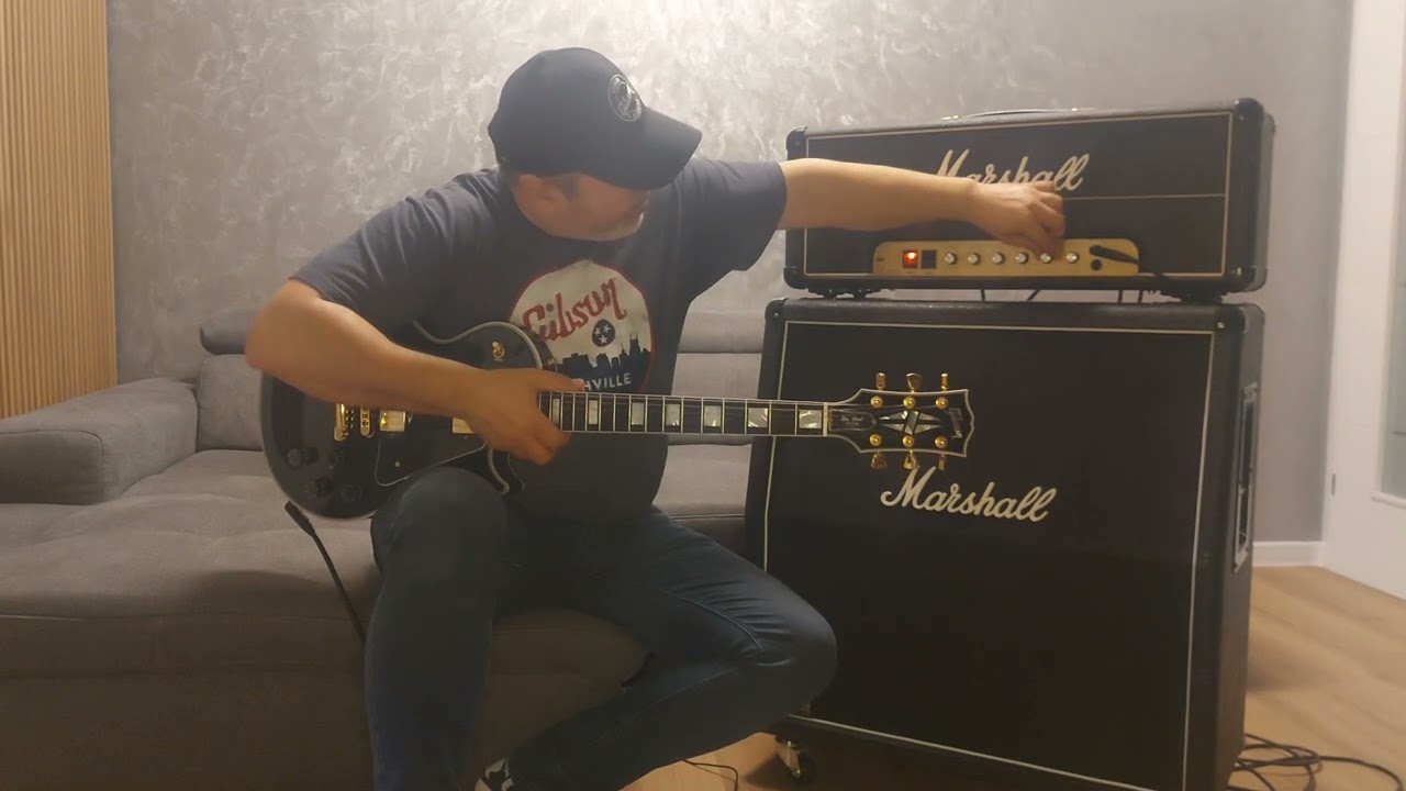 Marshall  1981 JMP50 2204 in 1960AV with Vinrage 30 made in UK for Mesa