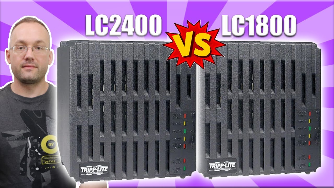 Tripp Lite LC1800 VS LC2400 - Comparing Line Conditioners Side-By-Side