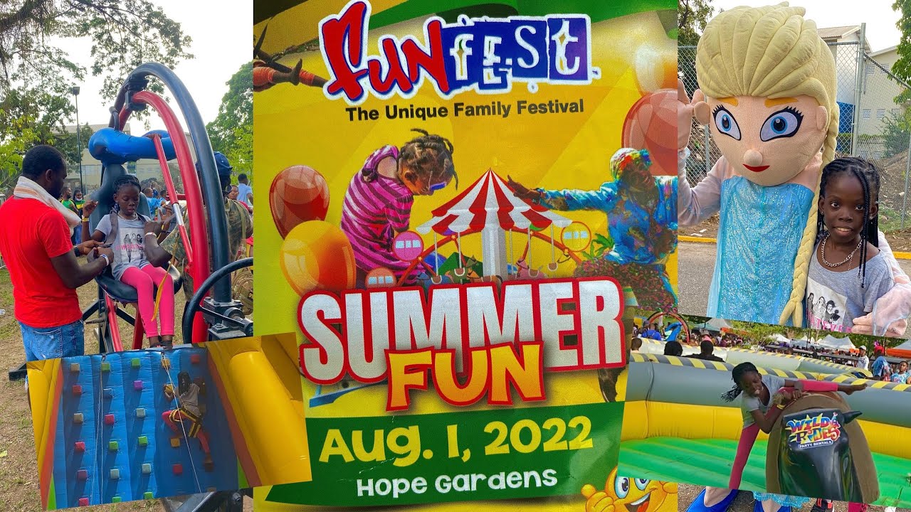 FUNFEST SUMMER 2022 JAMAICA 🇯🇲|| FULL ENTERTAINMENT ON EMANCIPATION DAY AT HOPE GARDENS