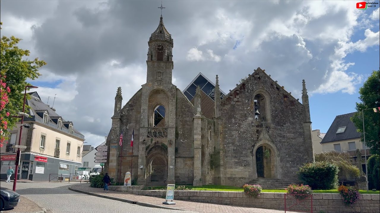 LOCMINÉ 🇲🇫 |  L'étonnante Église Saint Sauveur  |  Ouest 24 Télévision
