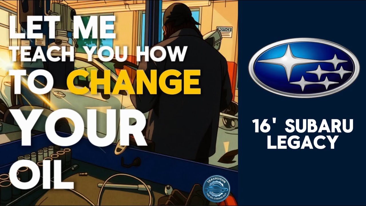 Oil Change Walkthrough | 2016 Subaru Legacy | LET ME TACH YOU HOW TO CHANGE YOUR OIL !!