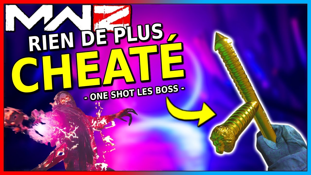 Il n'y a rien de plus CHEATÉ!! (One shot les boss) - MW3 Zombies