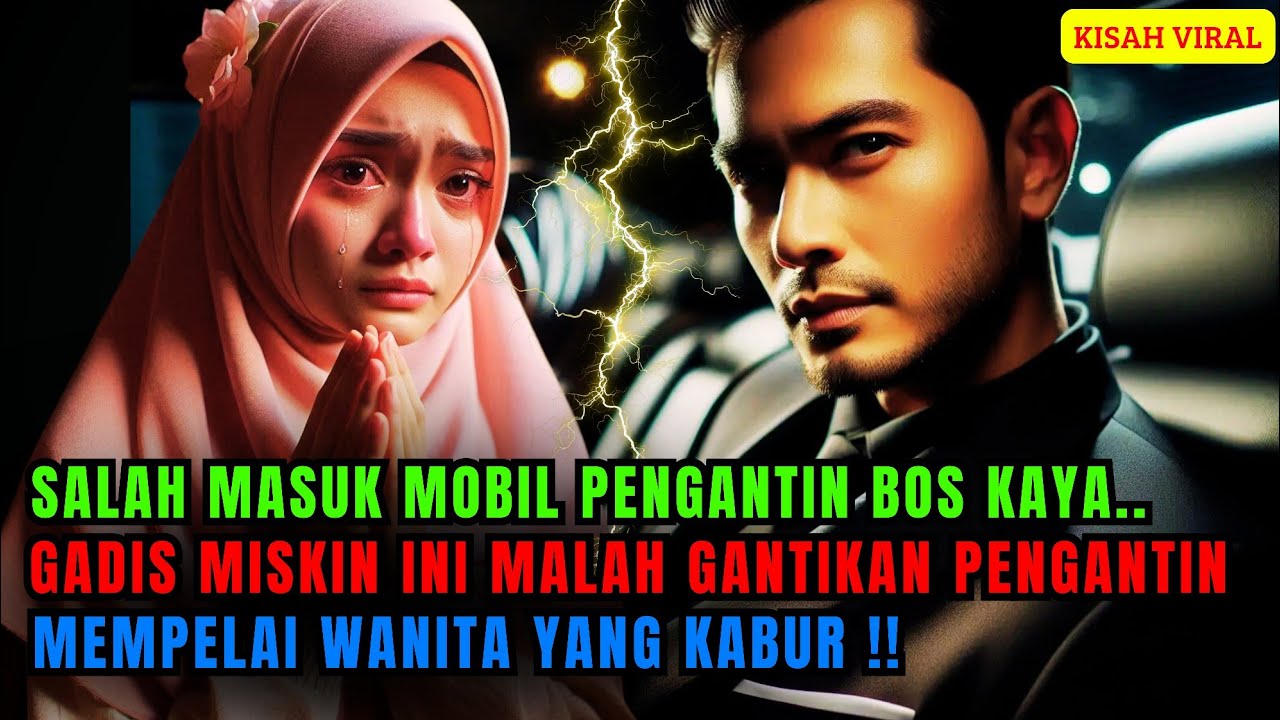 Salah Masuk Mobil Pengantin BOS KAYA, Gadis Miskin ini terpaksa Gantikan Mempelai Wanita Yang Kabur