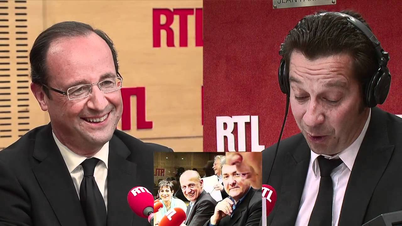 Laurent Gerra a imité François Hollande... devant François Hollande vendredi 4 mai 2012 - RTL - RTL