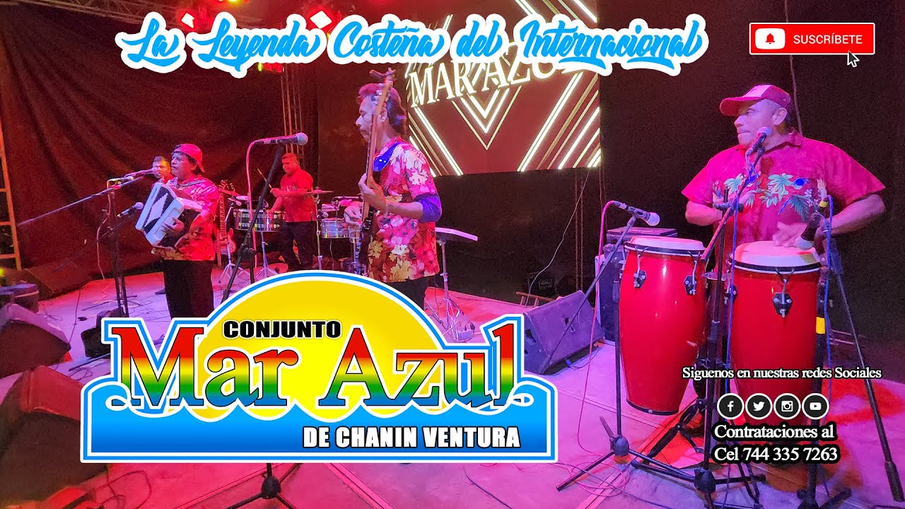 MAR AZUL DE CHANIN VENTURA BAILE EN LA COL. SAN NICOLAS TLAPA GRO.