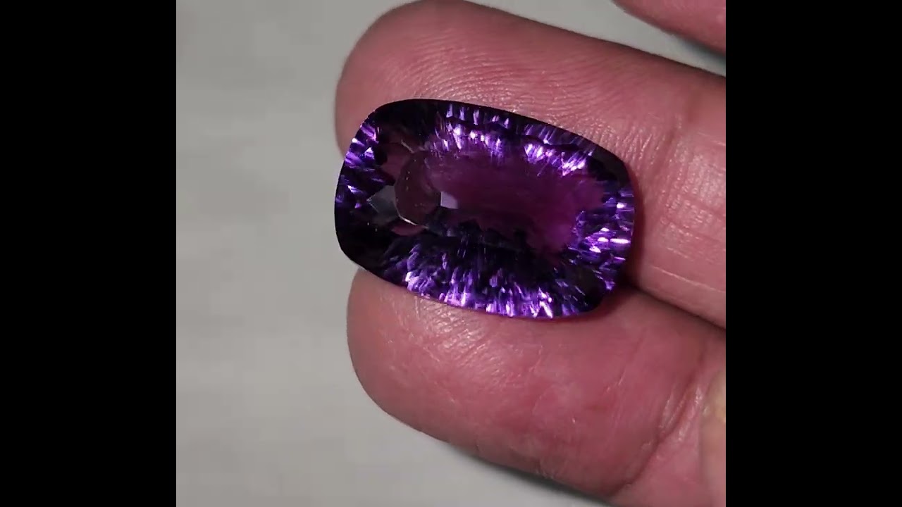 Certified natural Amythest  Stone ( जामुनीया रत्न)