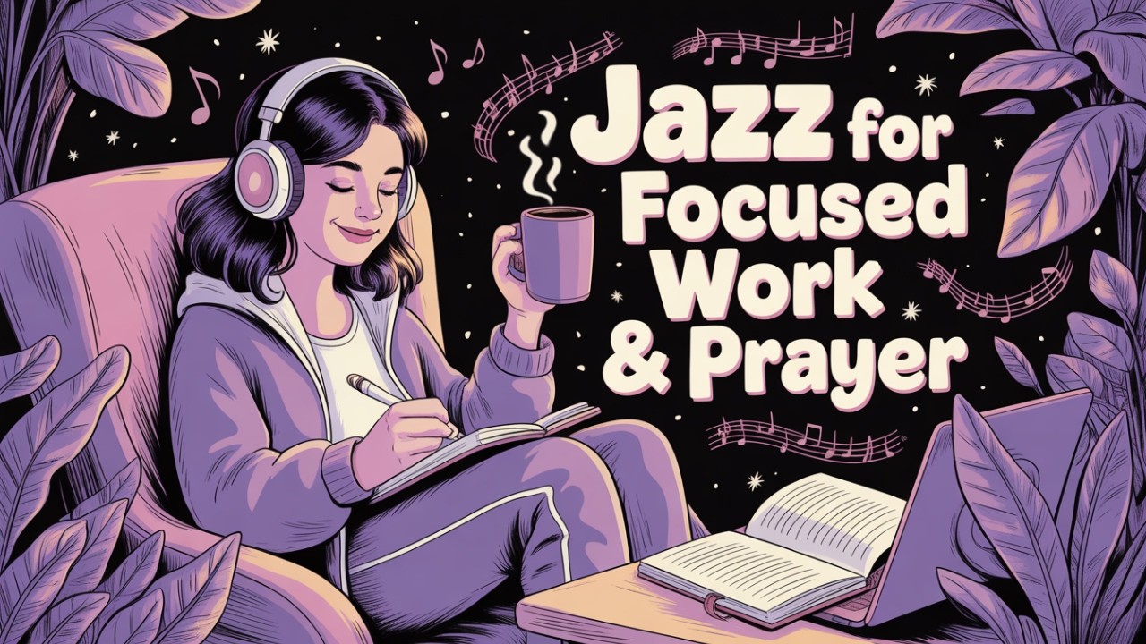 Jazz for Focused Work & Prayer Time Gospel of John | Smooth Christian Jazz