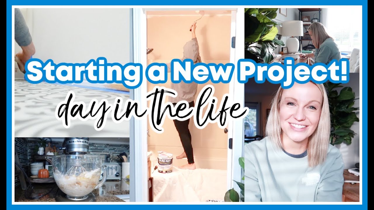 STARTING A NEW HOME PROJECT! | DAY IN THE LIFE OF A MOM 2021