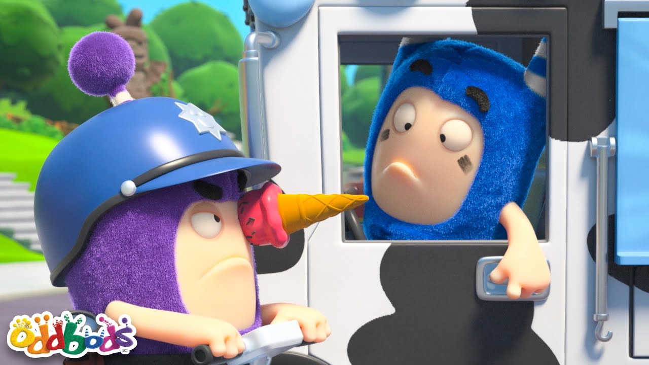 Sheriff Jeff Is On The Case | Oddbods | 1 Hour of Full Episodes | Be Brave!