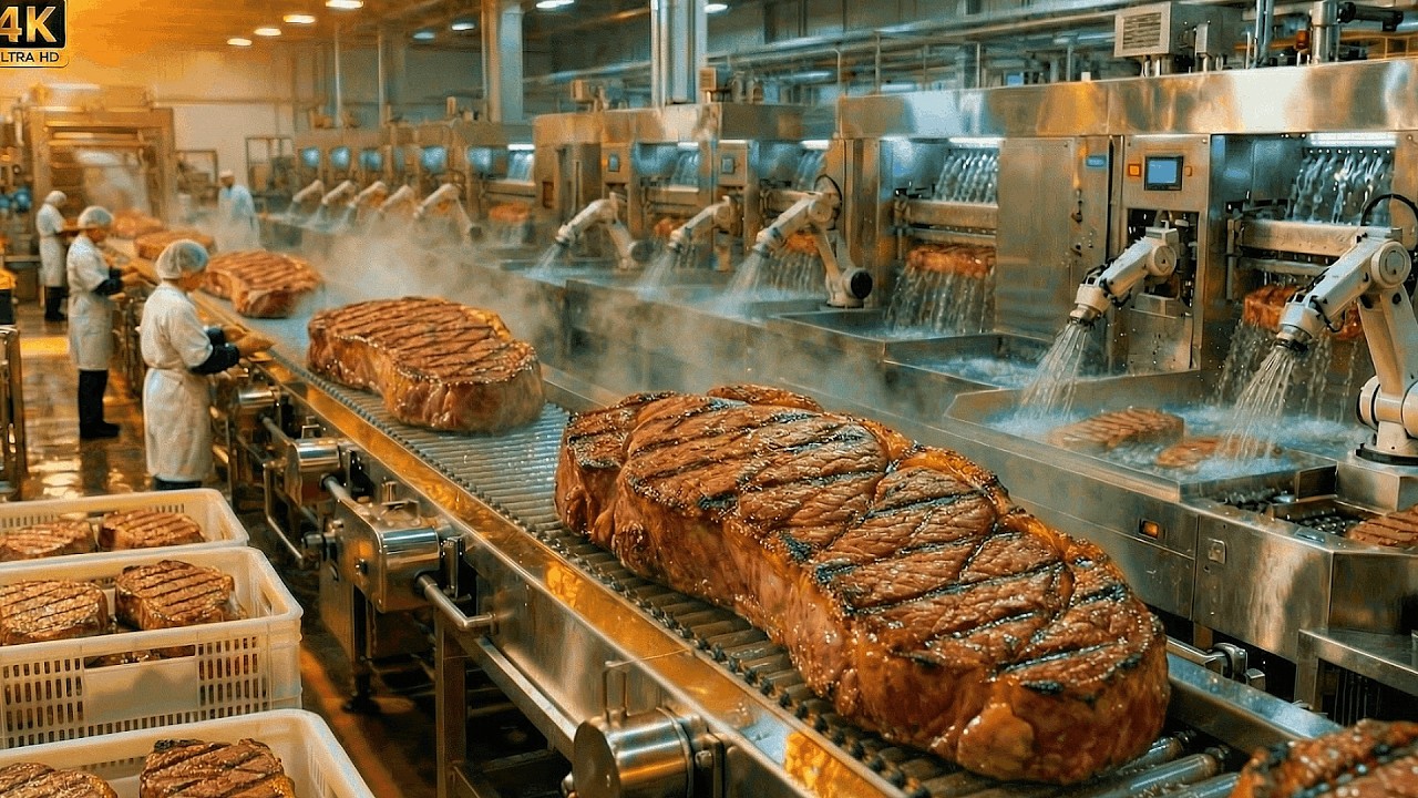 From Jackfruit to Beef? Inside the High-Tech Plant-Based Factory | 4K resolution