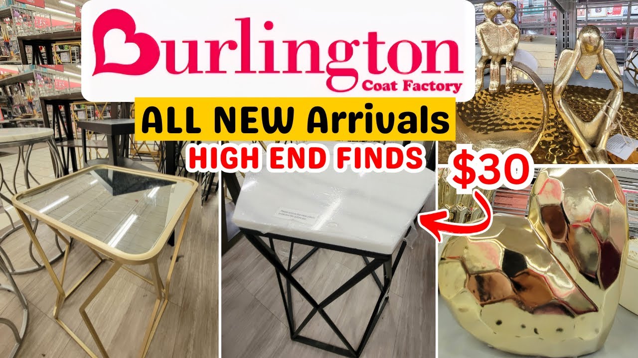NEW BURLINGTON Home Decor And Furniture Finds | SHOP WITH ME