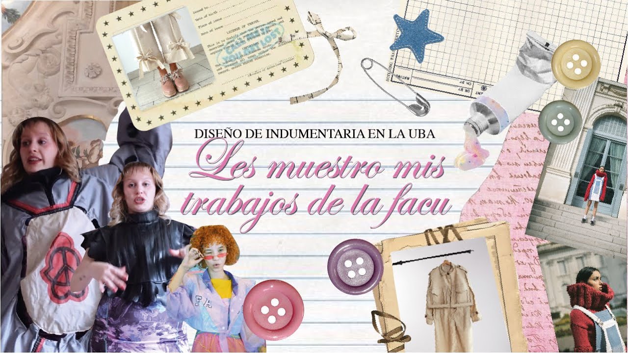 les muestro mis tps de FADU // DISEÑO de INDUMENTARIA en la UBA