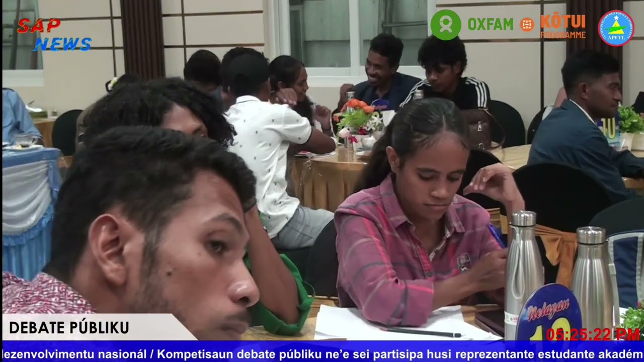 Debate Públiku Nivel Universitáriu & Institutu Superiór 