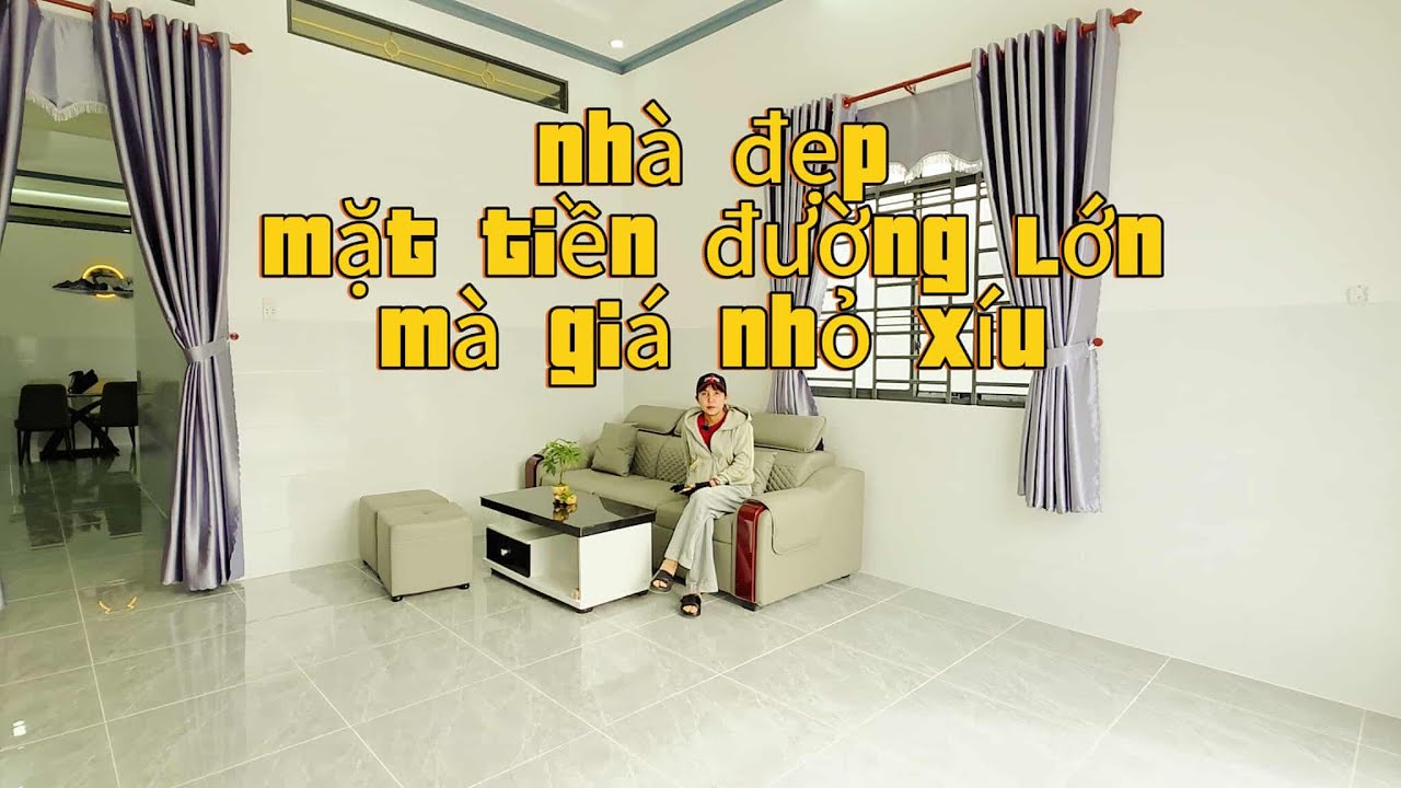 Nhà mặt tiền nhựa, trục chính, giá rẻ lắm...