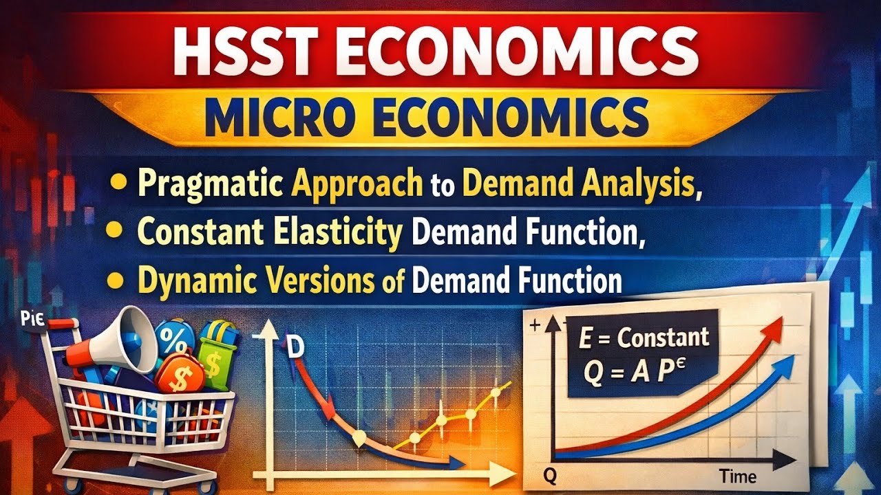 Pragmatic approach to demand analysis : Constant elasticity and Dynamic versions of demand functions