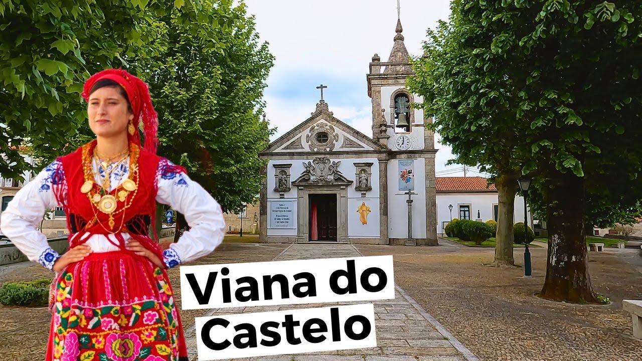 Living in Portugal: Viana do Castelo - Neighborhood of Meadela. (Walking Tour 4K)