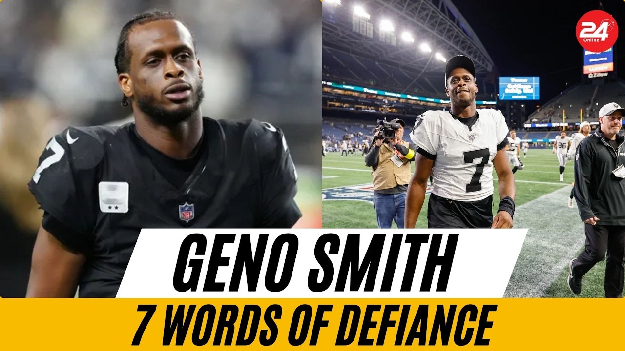 7 Words of Defiance: How Geno Smith is Responding to the Raiders' 3-14 Fallout.