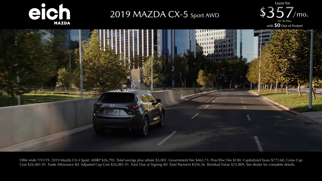 Lease the all new Mazda CX-5 | Eich Mazda