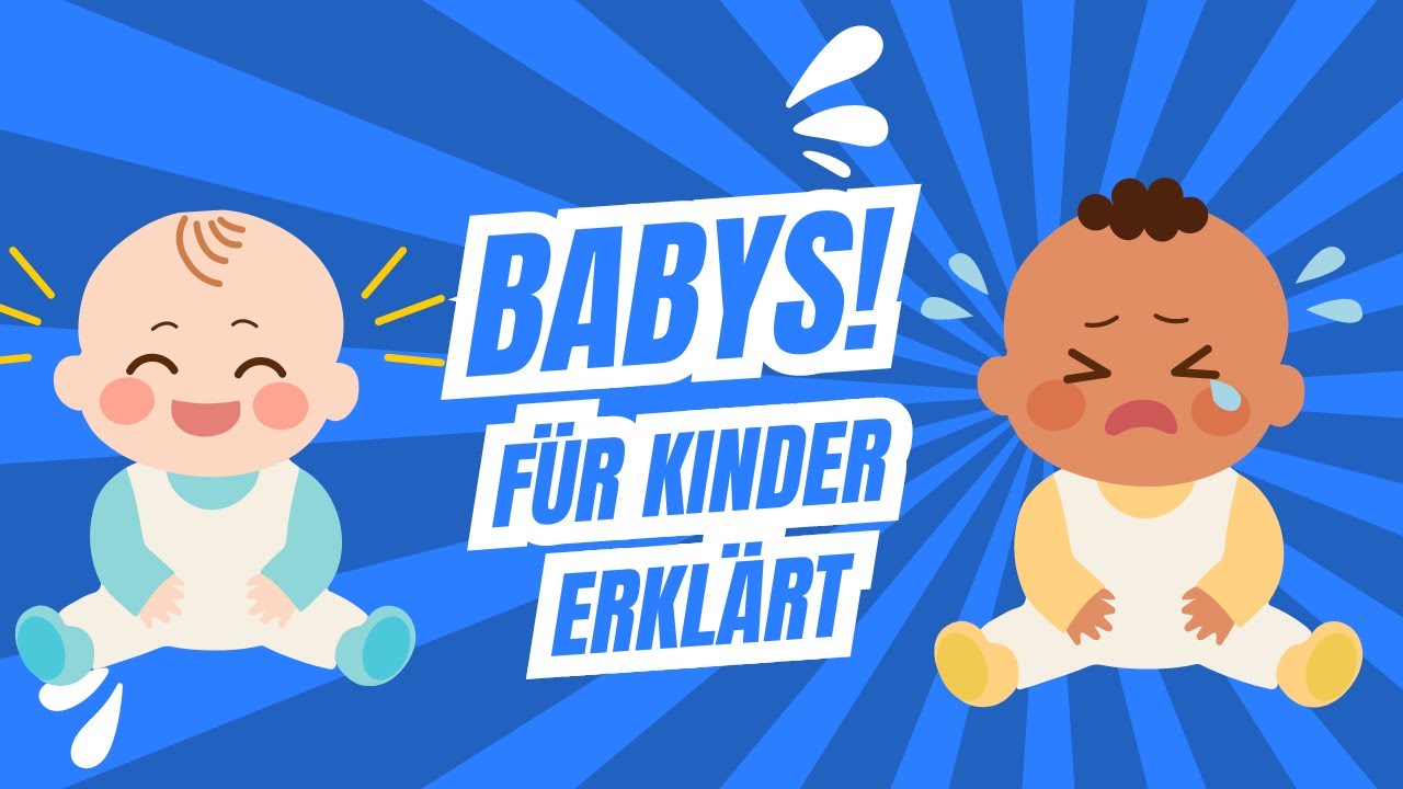 Babys für Kinder erklärt #lernvideo #fürkinder #baby