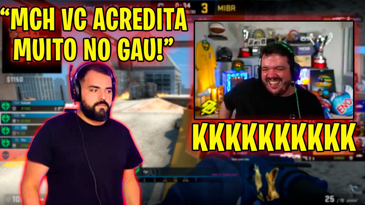 GAULES CHORA DE RIR COM A DISCUSSÃO DE BT E MCH KKKKKKKKKKKK