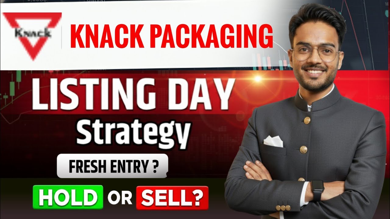 Knack Packaging IPO Listing Day Strategy | Knack Packaging IPO GMP Today