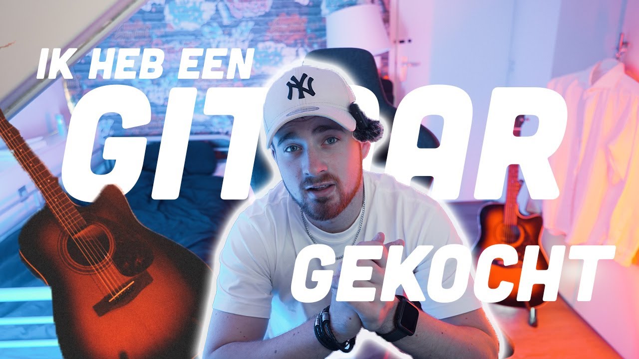 Ik heb een gitaar gekocht!