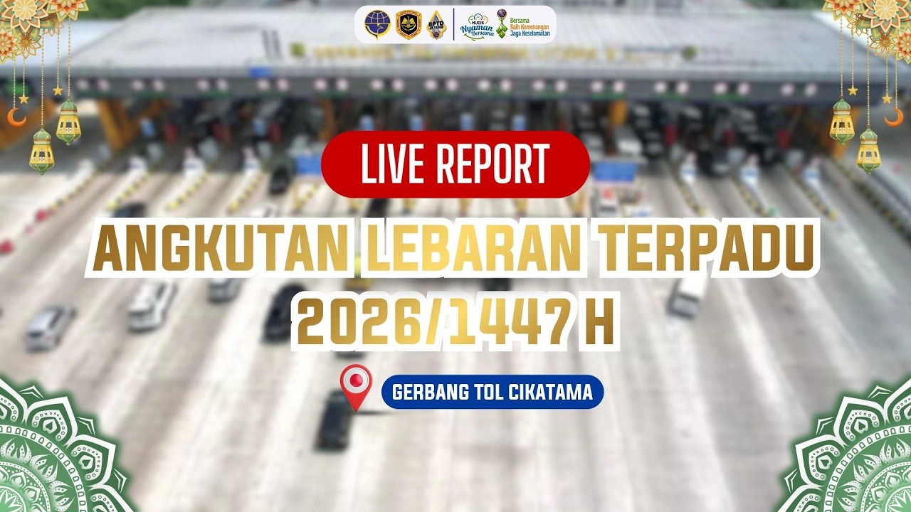 GT. CIKATAMA I Ming 15 Mar 16:00 WIB | LANCAR I CUACA CERAH