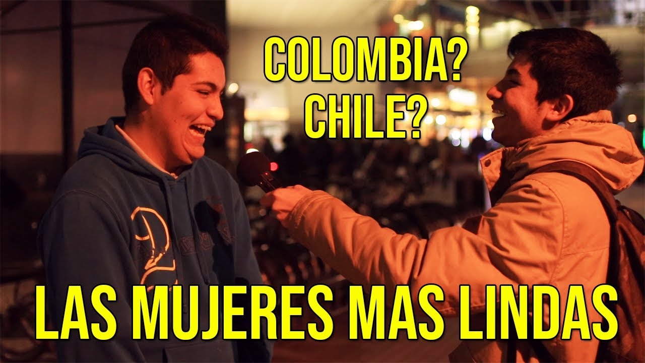 Según los chilenos de que PAÍS SON LAS MUJERES MAS LINDAS DE LATINOAMERICA, CHILE Y EUROPA