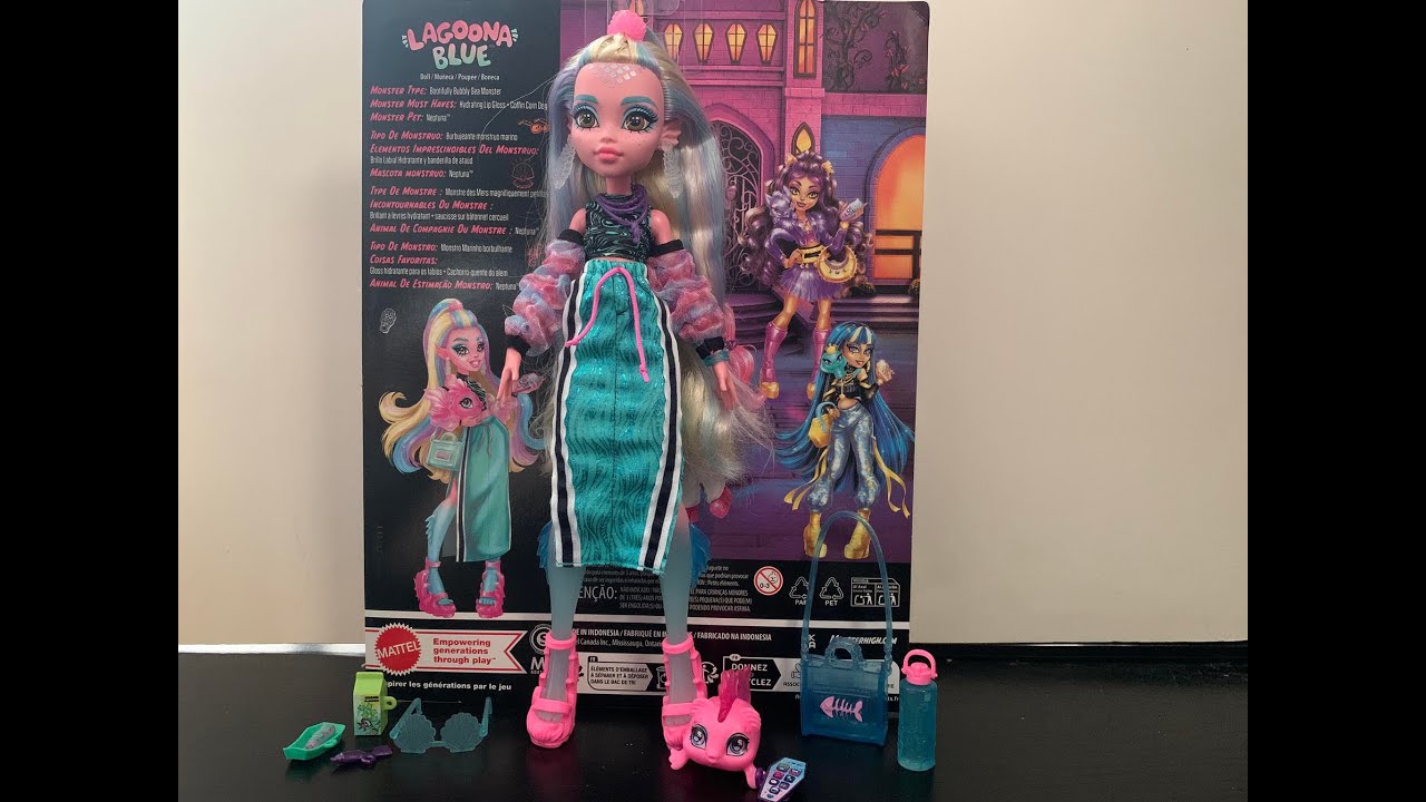 Monster High G3 Core Refresh 2 Lagoona Blue review 