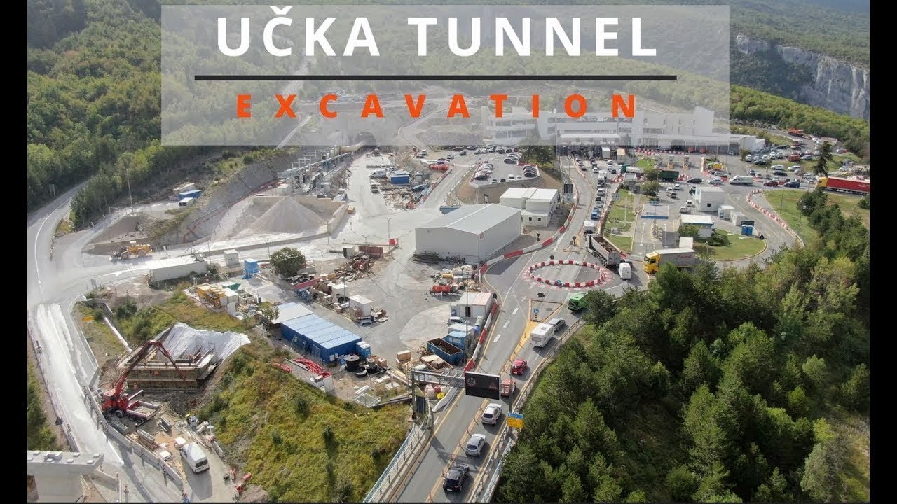 Učka Tunnel Excavation Process