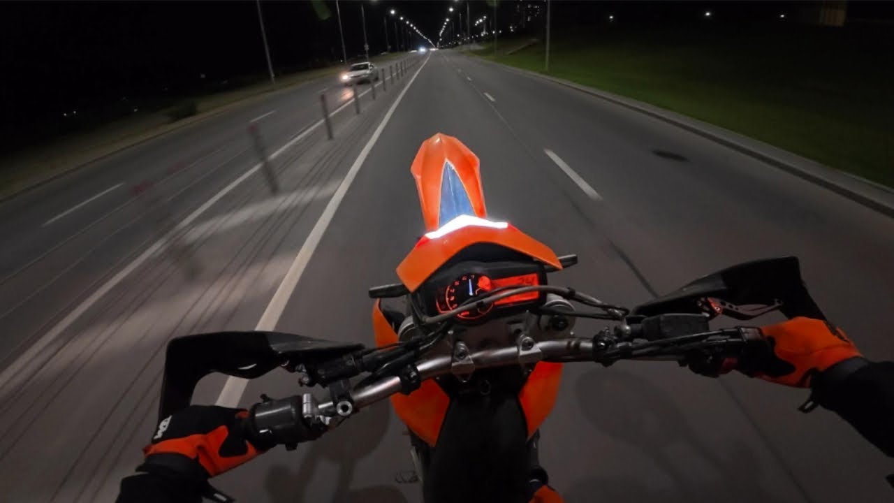 Трио из двух KTM 690 и HUSQVARNA 701 | ТЕСТ камеры DJI ACTION 5