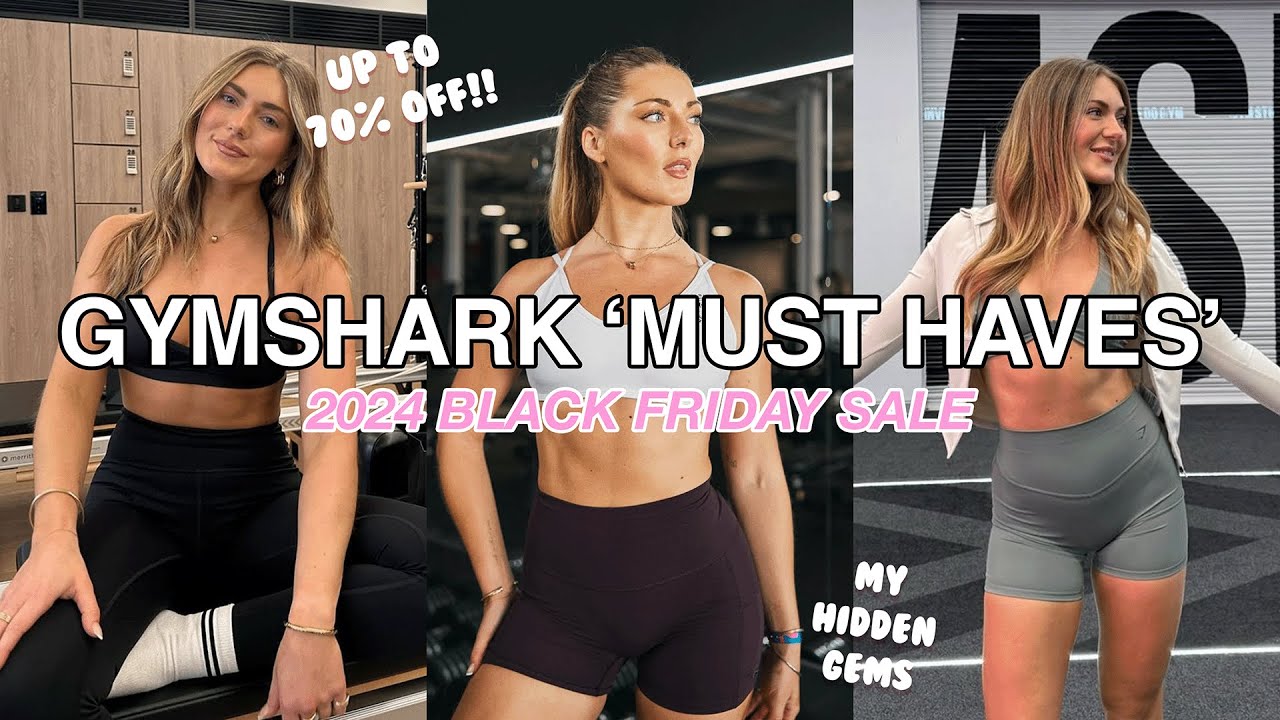 MY GYMSHARK 'MUST HAVES'!!  Gymshark Black Friday Sale | millyg_fit