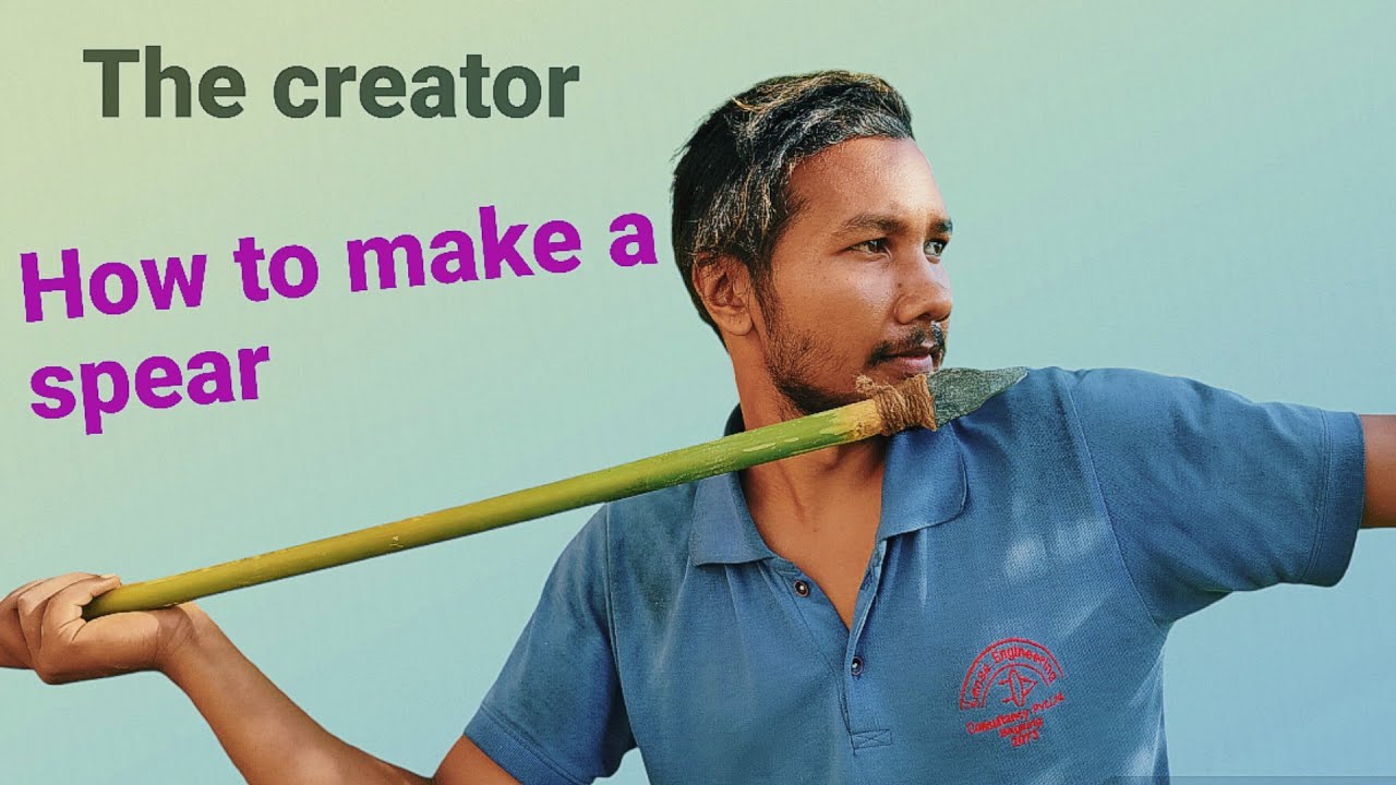 how to make a spear / How to Make a Spear for Survival and Hunting /Primitive Spear