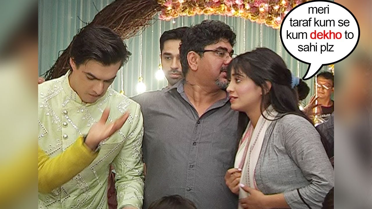 Kartik IGN0RES Naira In Front of entire Cast of Yeh Rishta Kya KehlataHai @Goenka's Birthday Celebr.