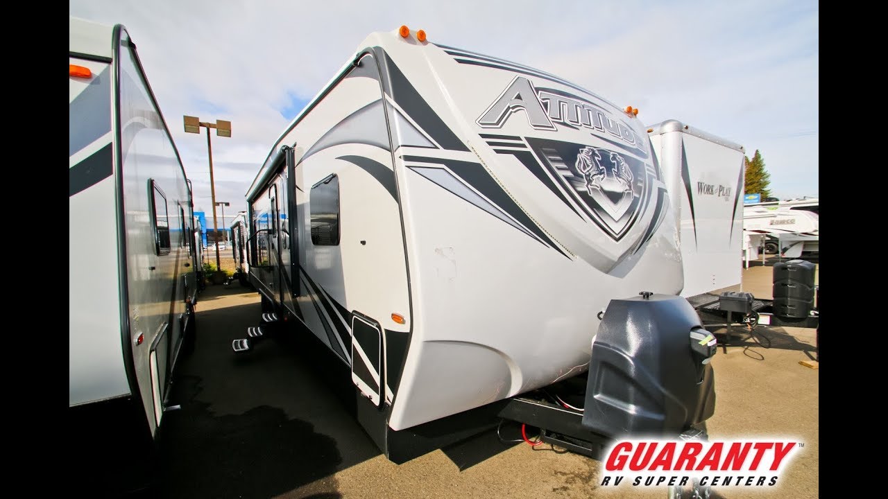 2019 Eclipse Attitude 3016 GS Toy Hauler Travel Trailer Video Tour • Guaranty.com