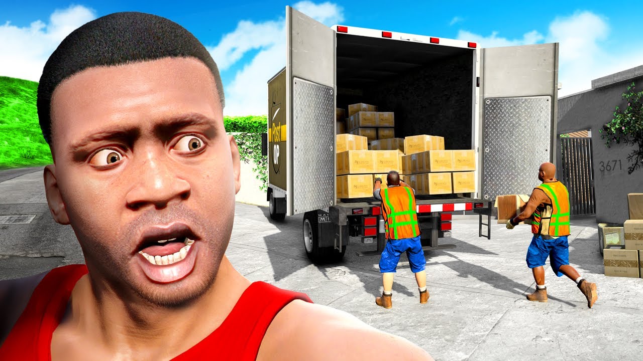 Франклин ПЕРЕЕЗЖАЕТ в GTA 5!