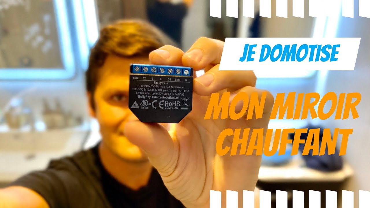 Shelly 2.5 - Le petit module domotique versatile