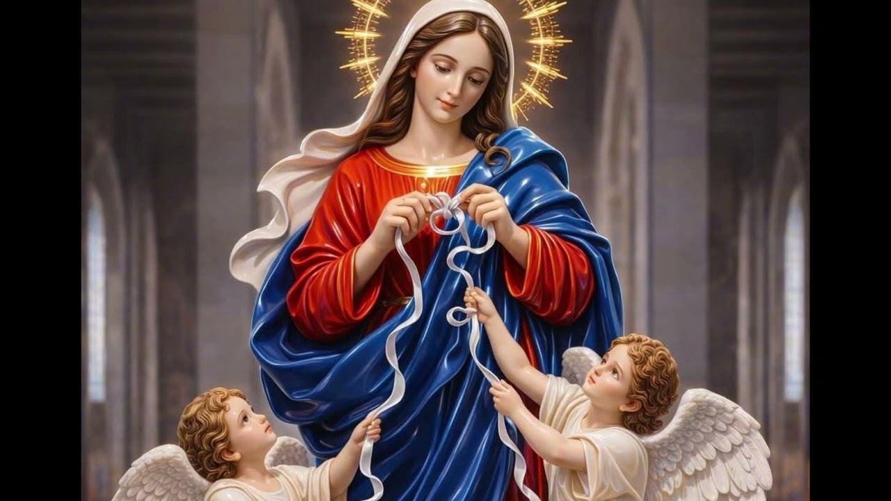 SE HÁ DESAFIOS, ENTREGUE À VIRGEM MARIA 