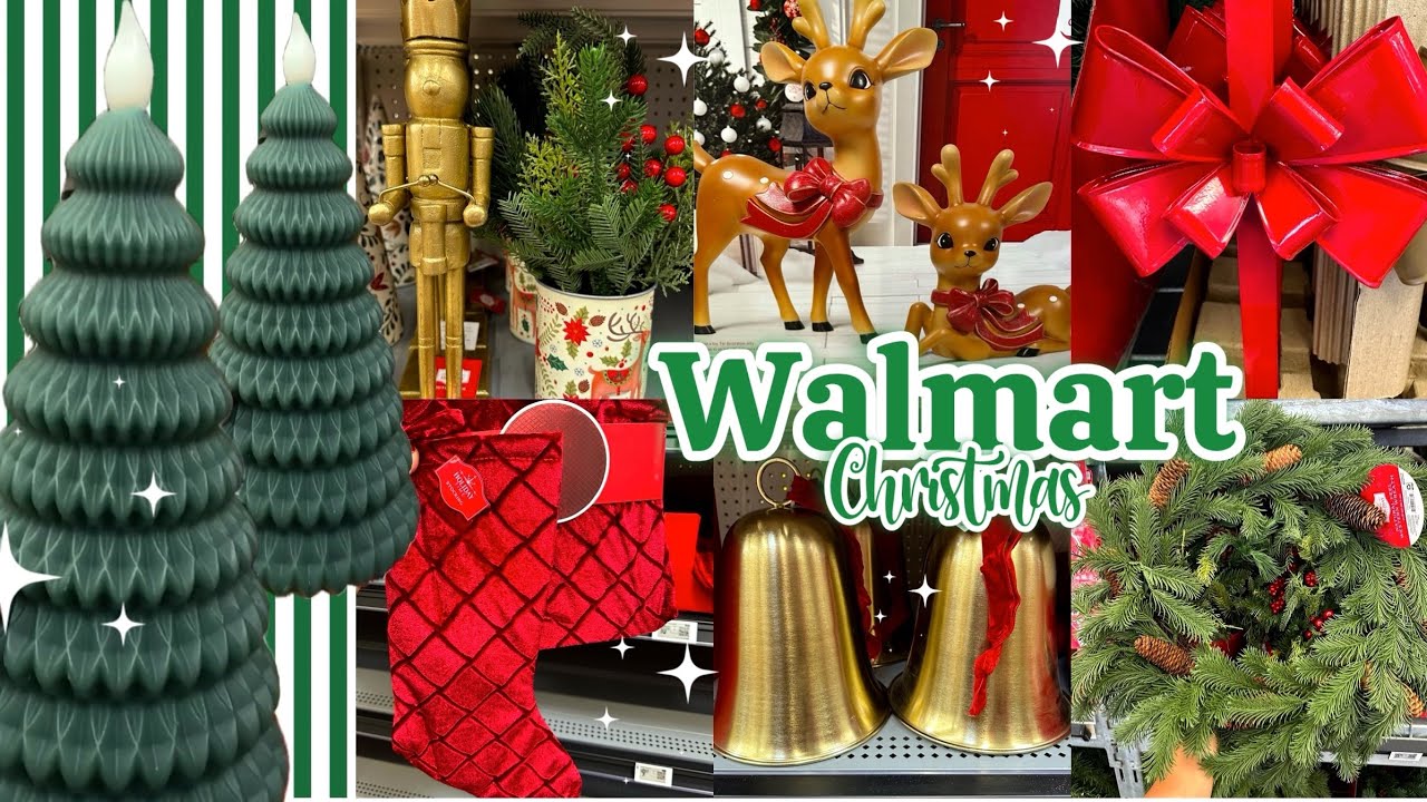 🎄 Рождество в Walmart 2025 🎁 Покупайте вместе со мной | НОВЫЙ праздничный декор + рождественские ...
