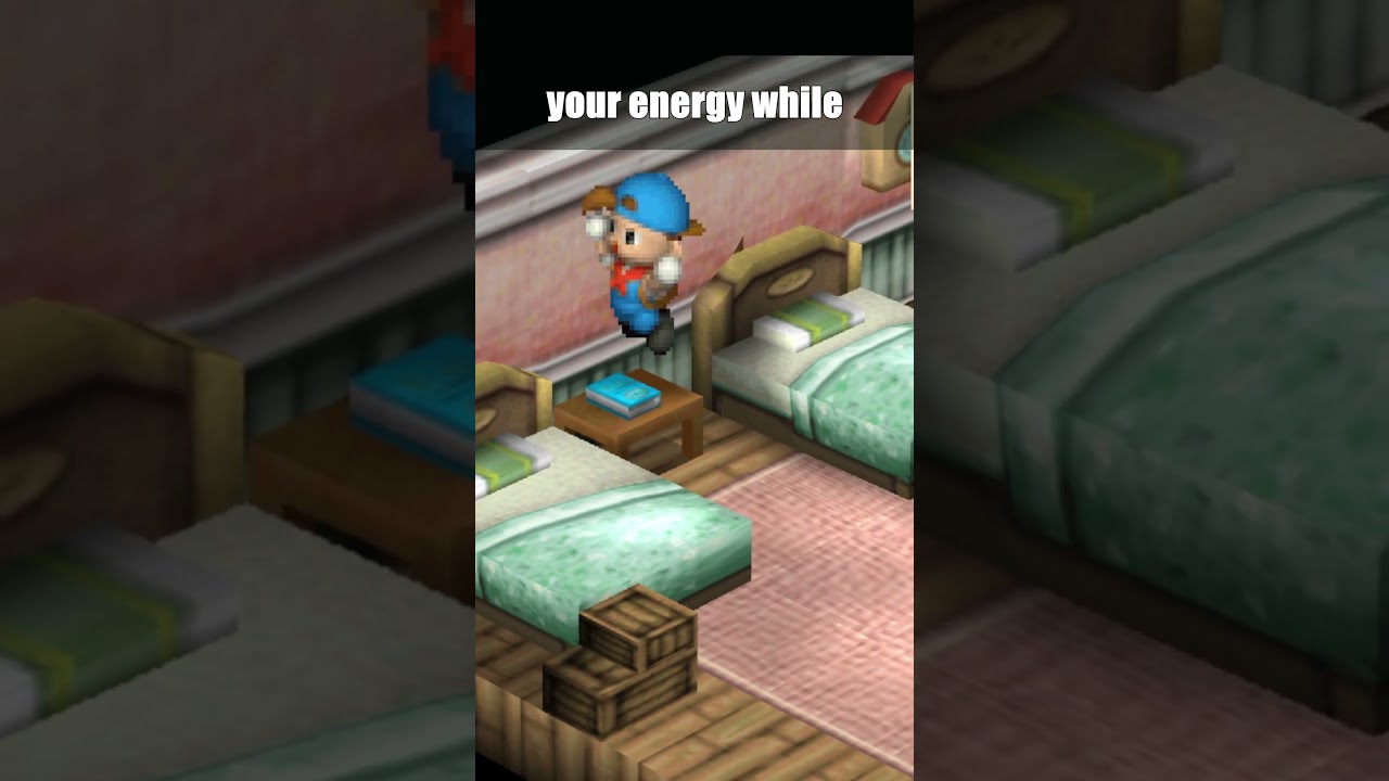 Use the Vase in Harvest Moon Back to Nature! #harvestmoonbacktonature