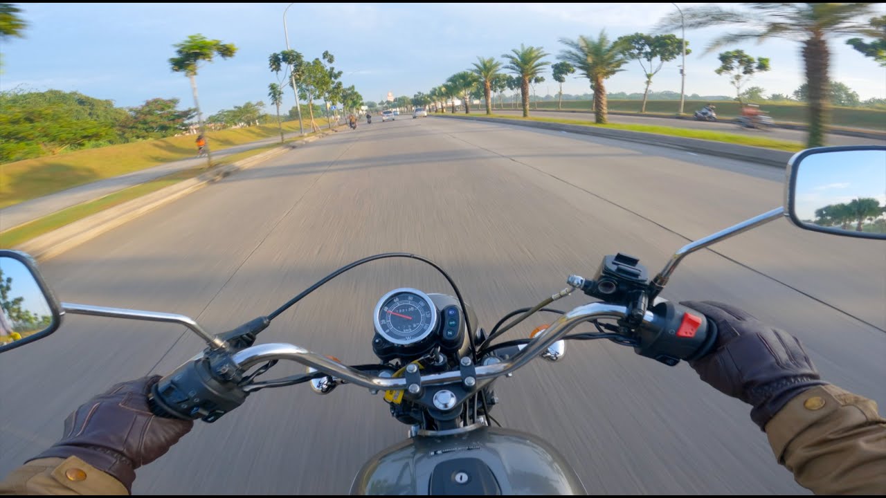 KAWASAKI W175 + SIXTYSIX GARAGE EXHAUST SOUND (RAW Sound)