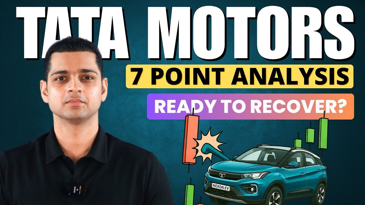 Tata Motors - 7 Point Stock Analysis | Downtrend is Over | Growth after Demerger Explained