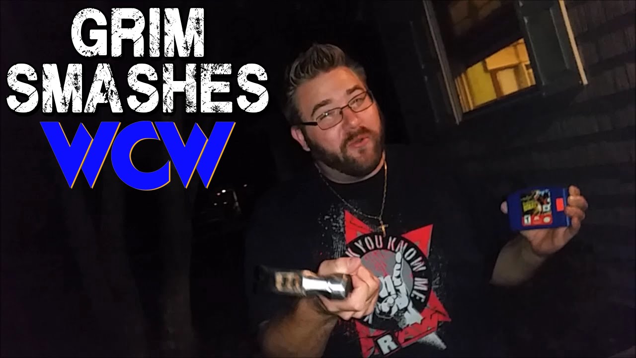 Grim Smashes WCW Backstage Assault