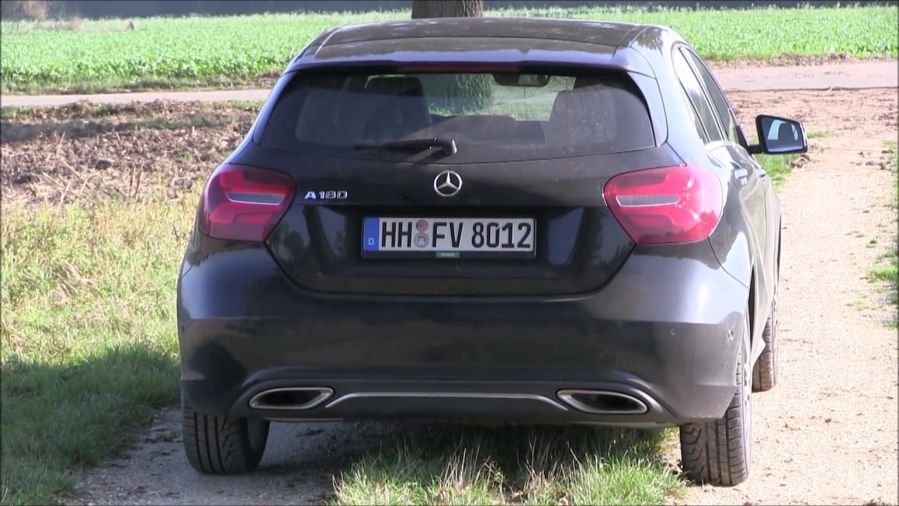 2016 Mercedes A 180  Facelift (122 HP) Test Drive