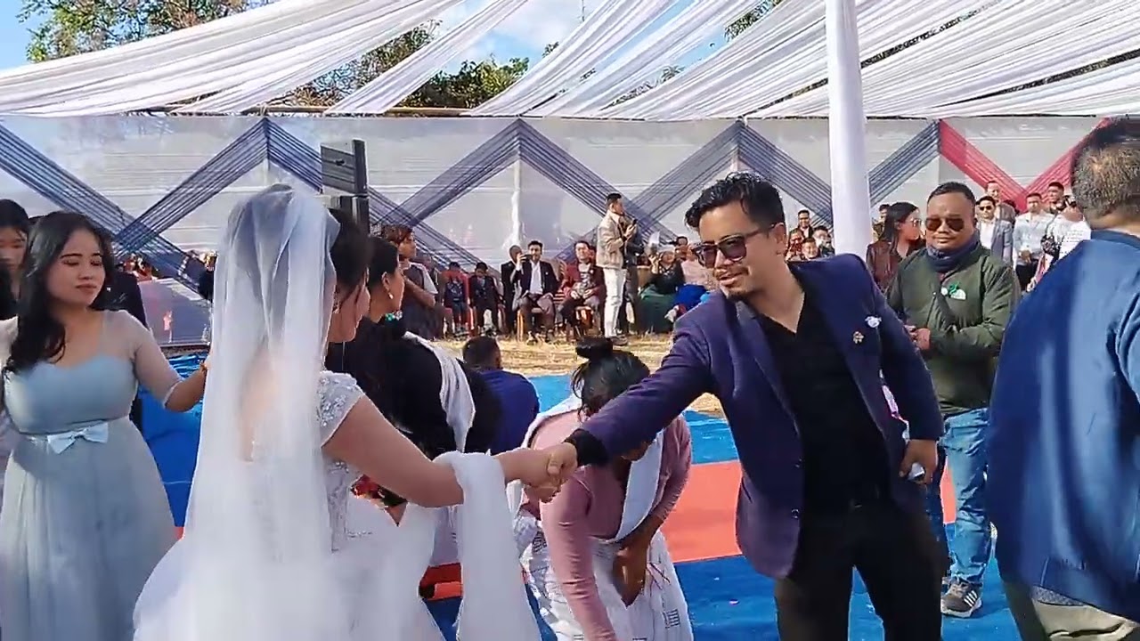 Maring Naga dance | Dr Angshim weds  temui😇